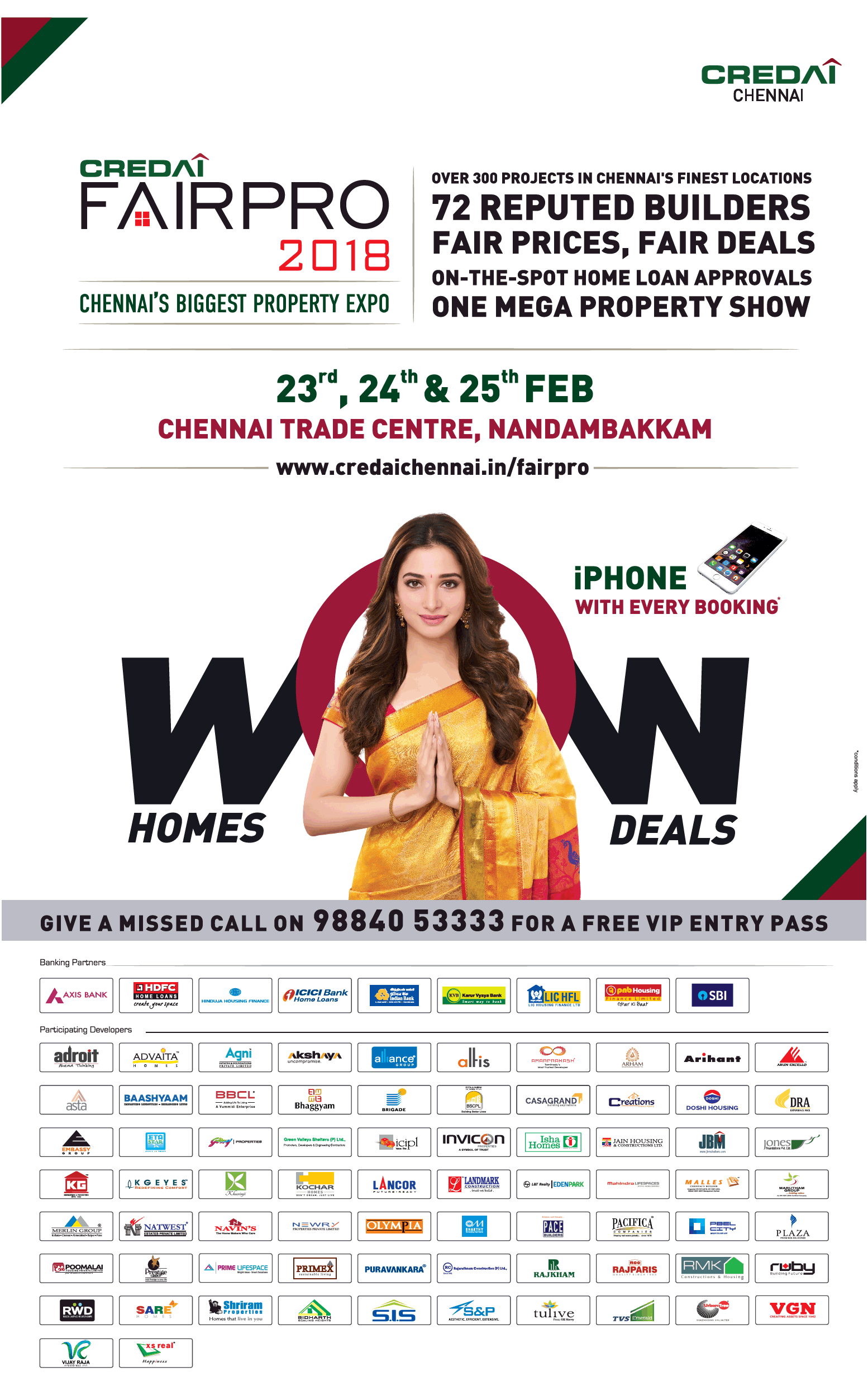 Come to South India's Biggest Property Expo - CREDAI FairPro 2018 Update